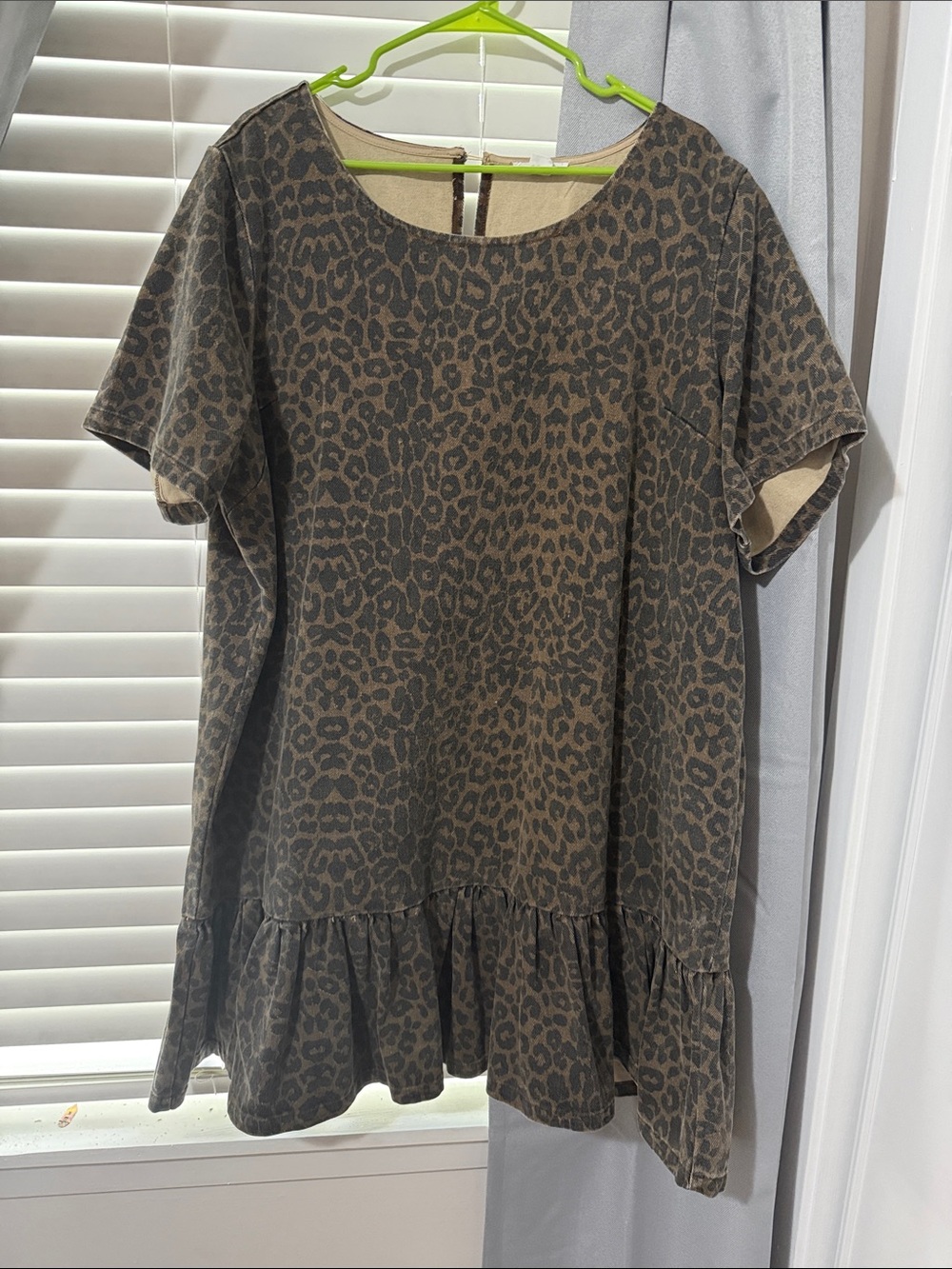 Chicsoul Cheetah dress